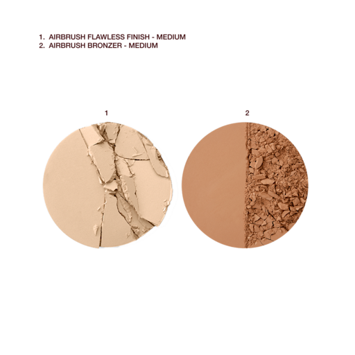 Airbrush Flawless PERFECT & BRONZE DUO Ansiktskit