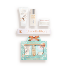 CHARLOTTE’S HYDRATION REVIVAL SKINCARE DISCOVERY SET – HUDVÅRDSKIT I RESEFORMAT