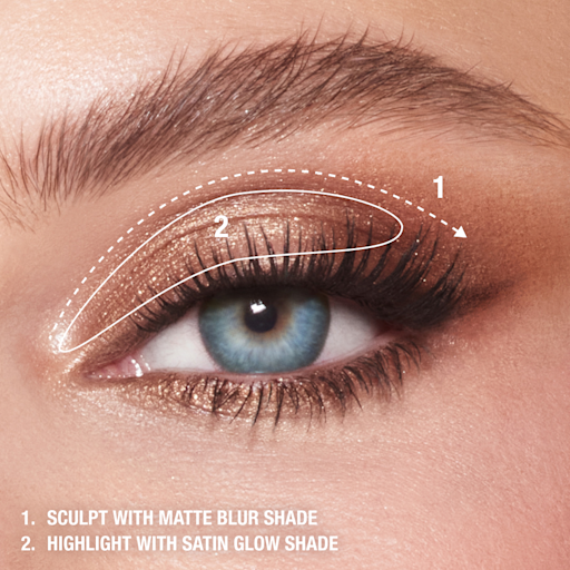 Exagger-Eyes EASY Ögonskuggor STICK SATIN DIAMONDS
