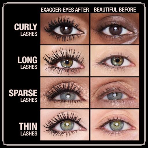 Exagger-Eyes VOLUME Mascaror EXAGGER-BLACK 10 ML