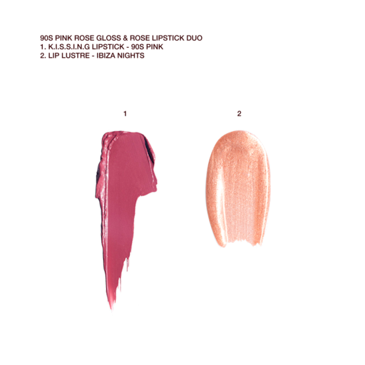 GLOSS & LÄPPSTIFT-DUO 90s PINK