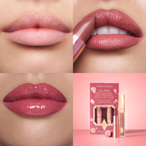 GLOSS & LÄPPSTIFT-DUO 90s PINK