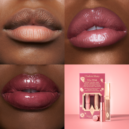 GLOSS & LÄPPSTIFT-DUO 90s PINK