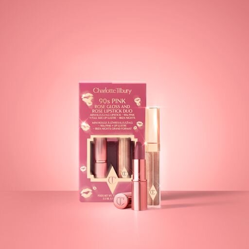 GLOSS & LÄPPSTIFT-DUO 90s PINK