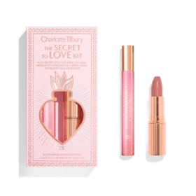 THE SECRET TO LOVE KIT – BEGRÄNSAD UPPSÄTTNING MED PARFYM OCH LÄPPKIT