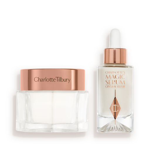 VETENSKAPSBASERAT SERUM & MAGIC CREAM-SET FÖR HUDVÅRD